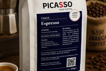 Picasso VISION Espresso Kahve 1000 g - 4 × 250 g Ekonomik Paket