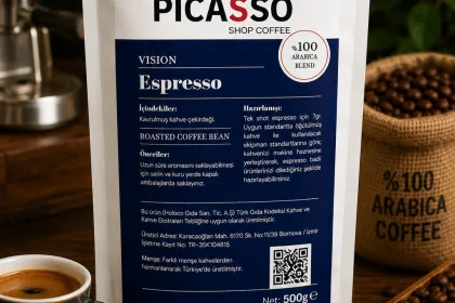 Picasso VISION Espresso Kahve 1000 g - 2 × 500 g Avantaj Paketi