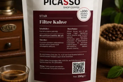 Picasso STAR Filtre Kahve 500 g - 2 × 250 g Avantaj Paketi