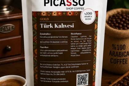 Picasso GOLD Türk Kahvesi 1000 g - 2 × 500 g Avantaj Paketi