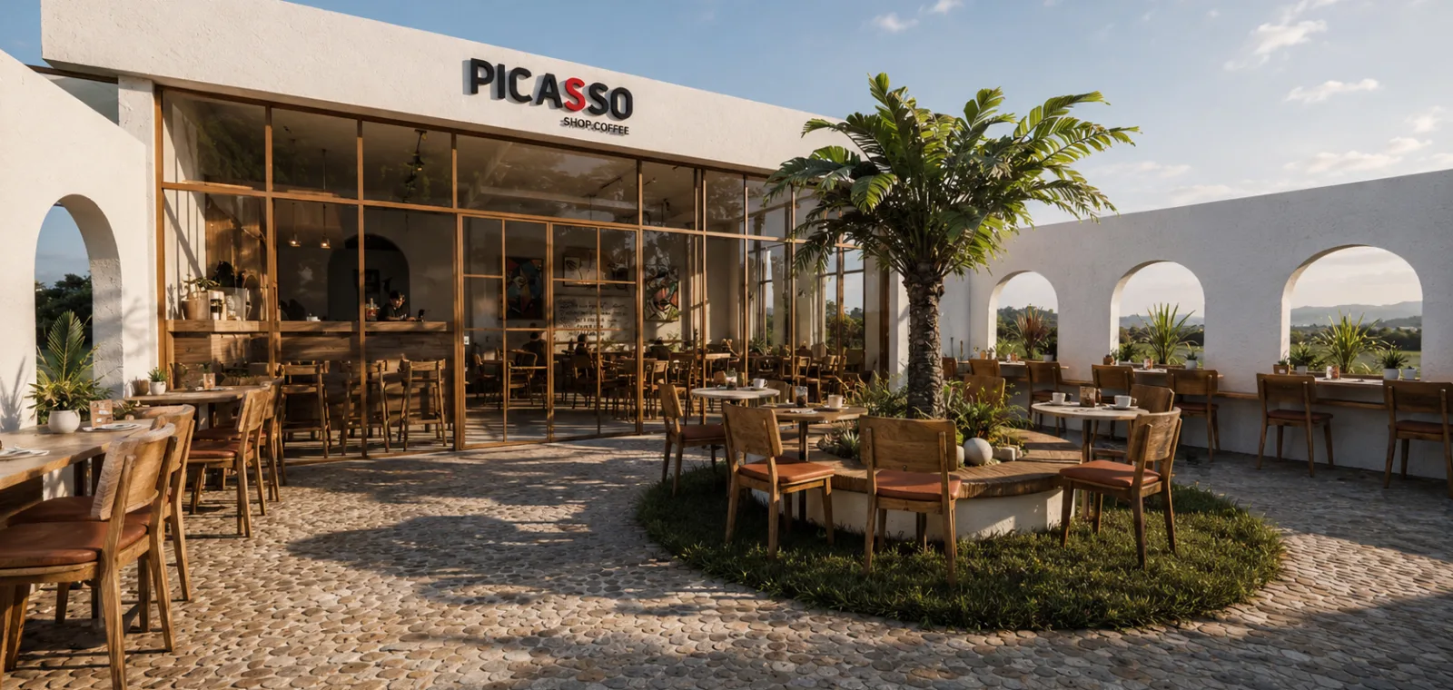 Picasso Shop Coffee Konsept 1