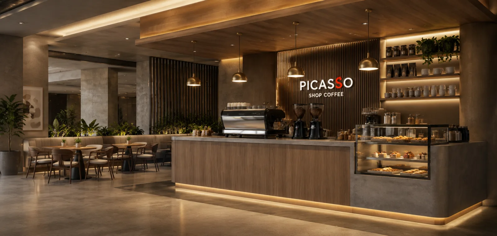 İzmir Bozyaka Picasso Shop Coffee shop in shop