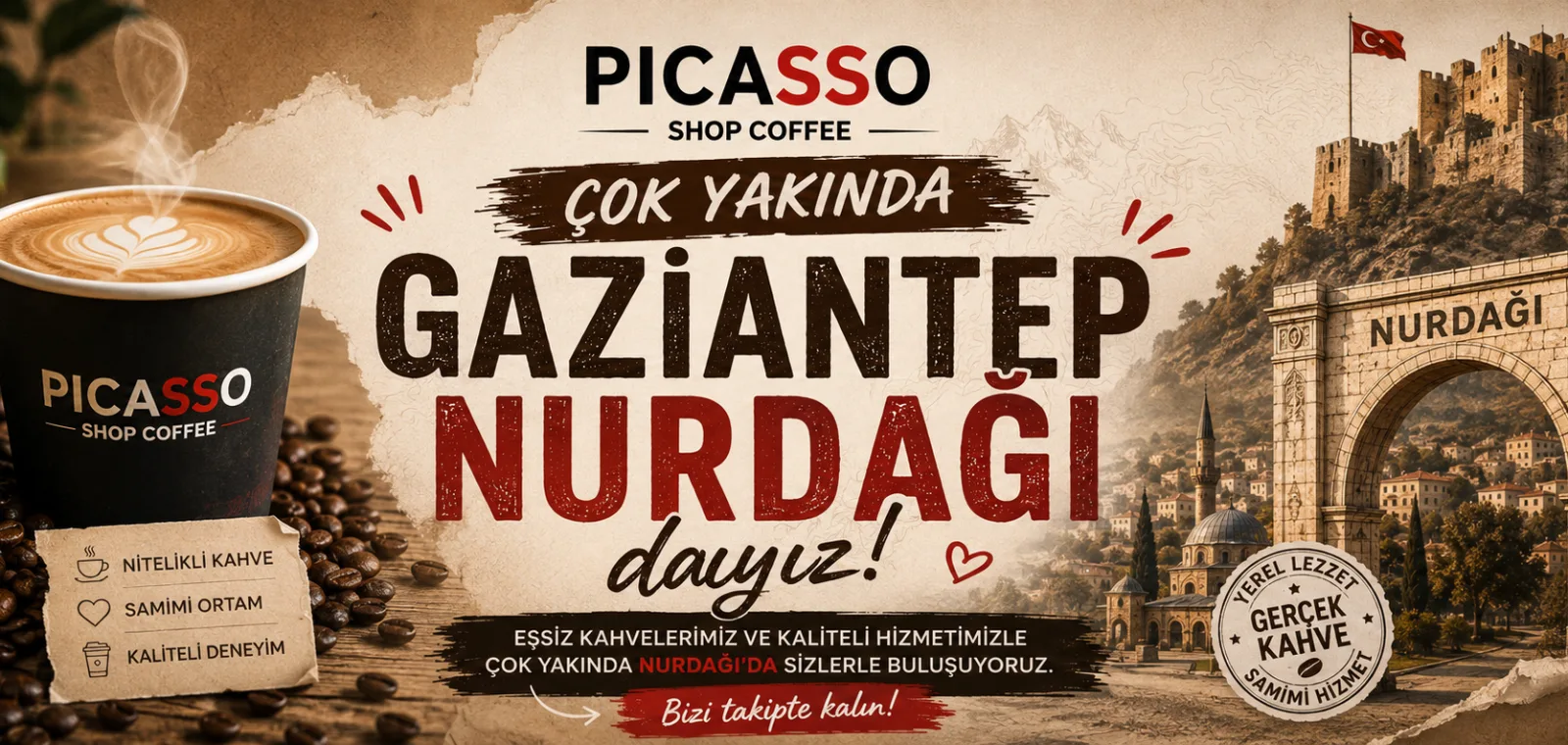 Çok yakında Gaziantep Nurdağı ndayız